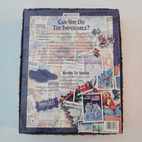 Bepuzzled Impossibles Borderless Puzzle Return to Sender 750 Pieces Plus 5 Piece - Picture 9 of 11